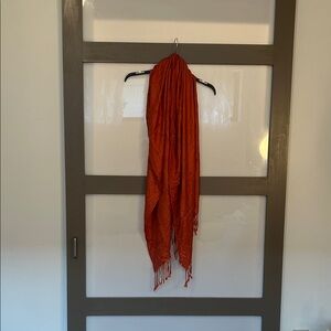 Pashmina Orange Scarf